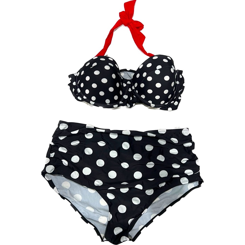 Brand new pin-up style high waist bikini